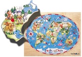 Kruhové puzzle - Deti vo svete