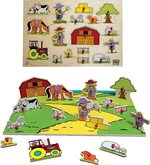 Farma<br>puzzle s držadlom