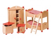 Nábytok a doplnky<br>Nábytok pre bábiky - Detská izba