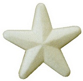 Polystyrénové figúrky-Hviezda