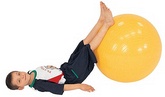 Pomôcka na správne držanie tela<br>Gymnastická lopta