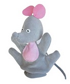 Myš, bábka na ruky pre deti