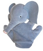 Slon, bábka na ruky pre deti