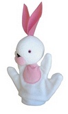 Zajac, bábka na ruky pre deti