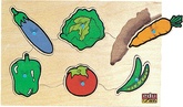 Zelenina<br>puzzle s držadlom