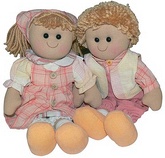 Handrová bábika<br>veľká, dievča