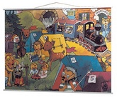 Nástenka k rozvíjaniu reči<br>a k učeniu písmen